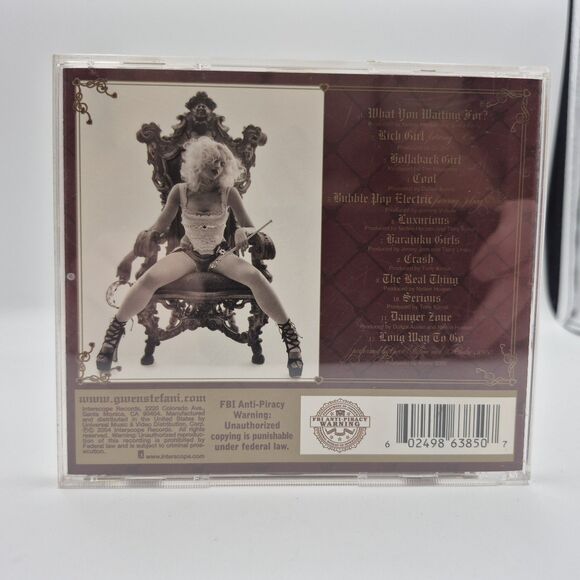 Gwen Stefani Love. Angel. Music. Baby. CD 2004 Debut Album Pop Music 2000s - Picture 2 of 4